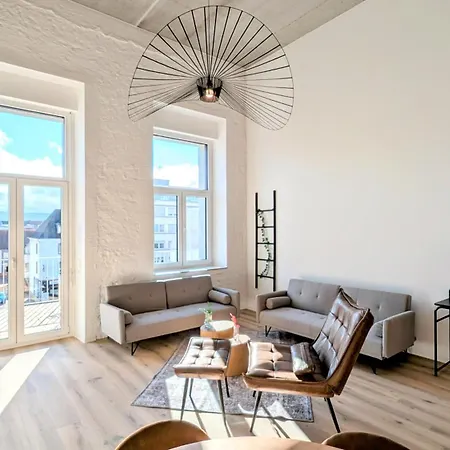 Apartment Andriss - Stilvolle Lofts & Penthouses - Premium Wohnen Mit Parkplatz & Workstations *