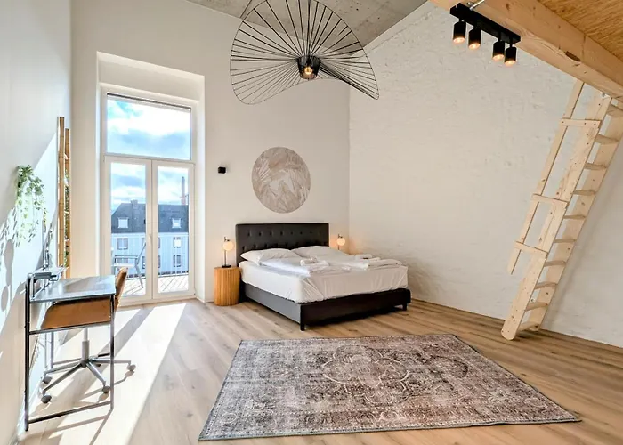 Apartamento Velaris - Stilvolle Lofts & Penthouses - Premium Wohnen Mit Parkplatz & Workstations